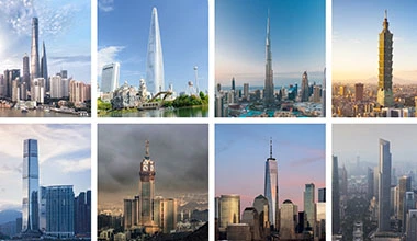 ۱۰ تا از بلندترین برج‌ های جهان کدام است؟ بلندترین آن کدام است؟